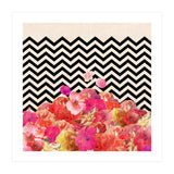 Chevron Flora Ii (Print Only) thumbnail