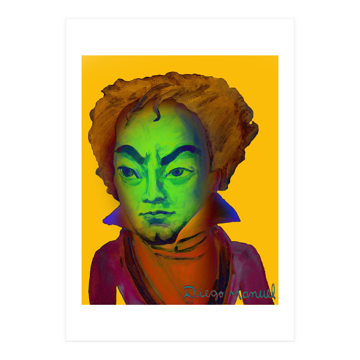 Beethoven Multicolor 6 (Print Only)