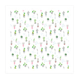 Cacti and plants pattern (Print Only) thumbnail
