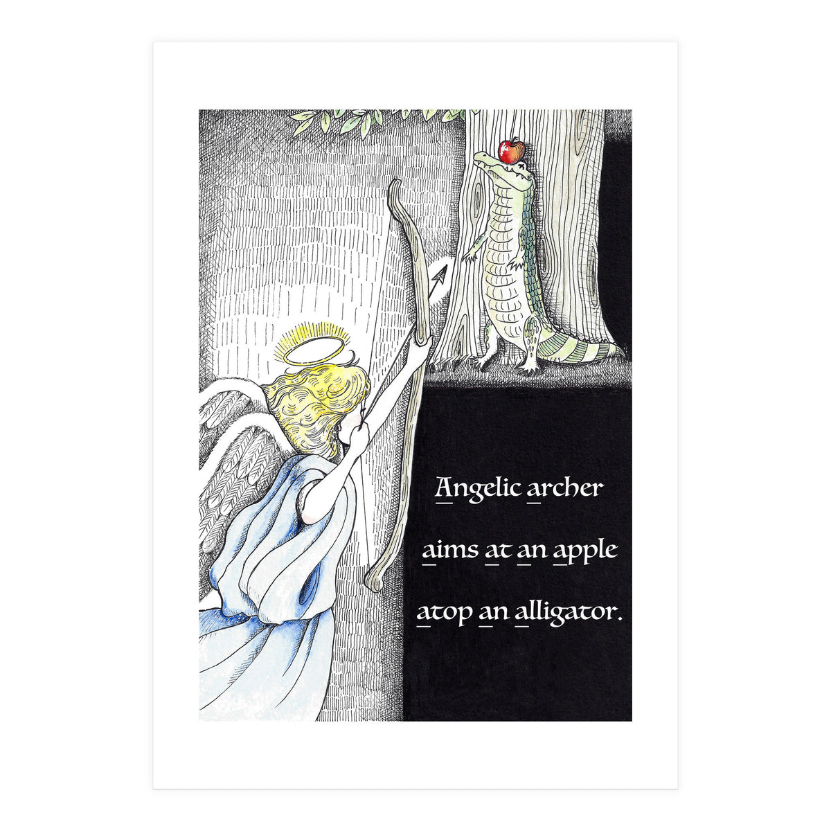 Letter A (Print Only)