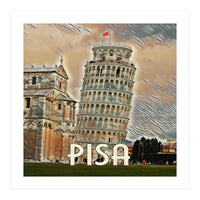 Pisa Tower, Italy (Print Only)