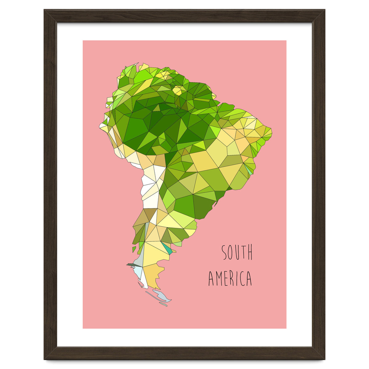 SOUTH AMERICA – Pink