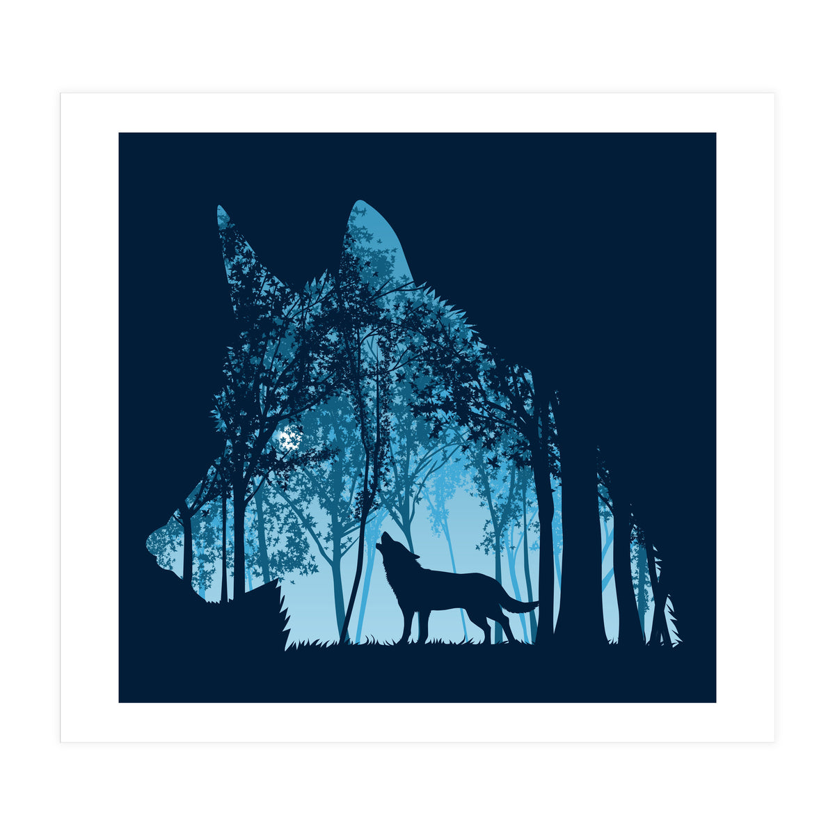 Wolf Forest (Print Only)