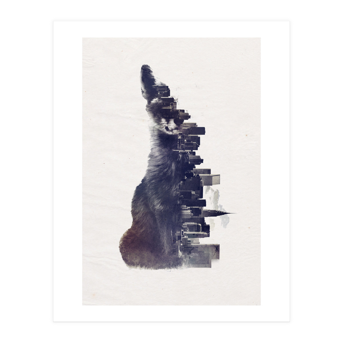 Fox From The City (Print Only)