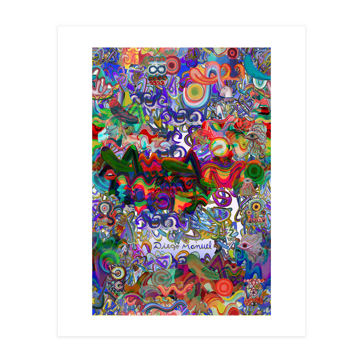 Graffitis 2021 Tapiz 15 (Print Only)