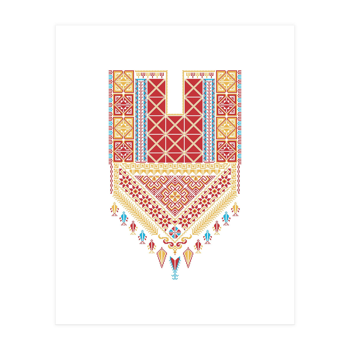 Tatreez Ornament 3 (Print Only)