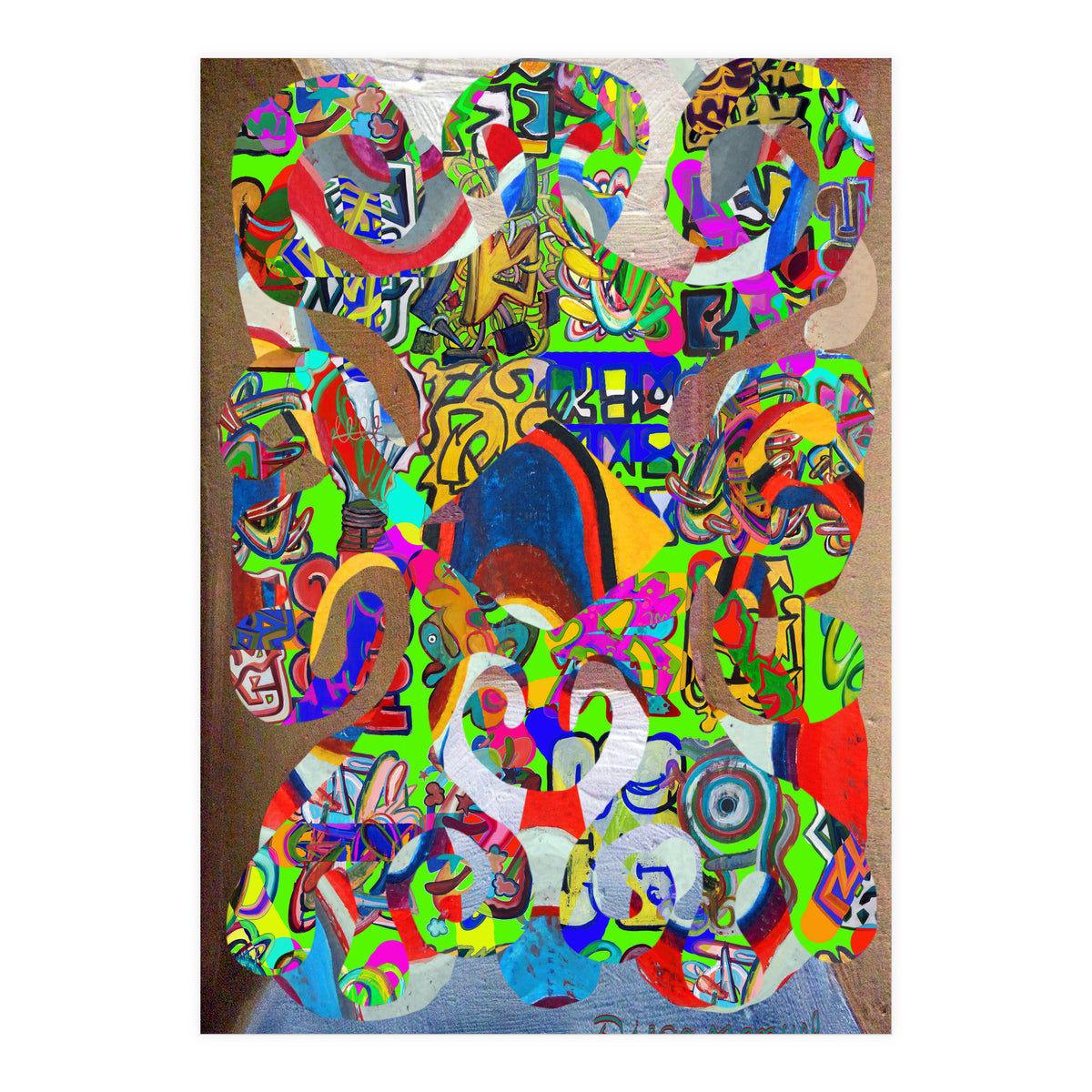 Pop Abstract 2023 A 21 (Print Only)