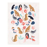 Tropical Girls And Cheetah (Print Only) thumbnail