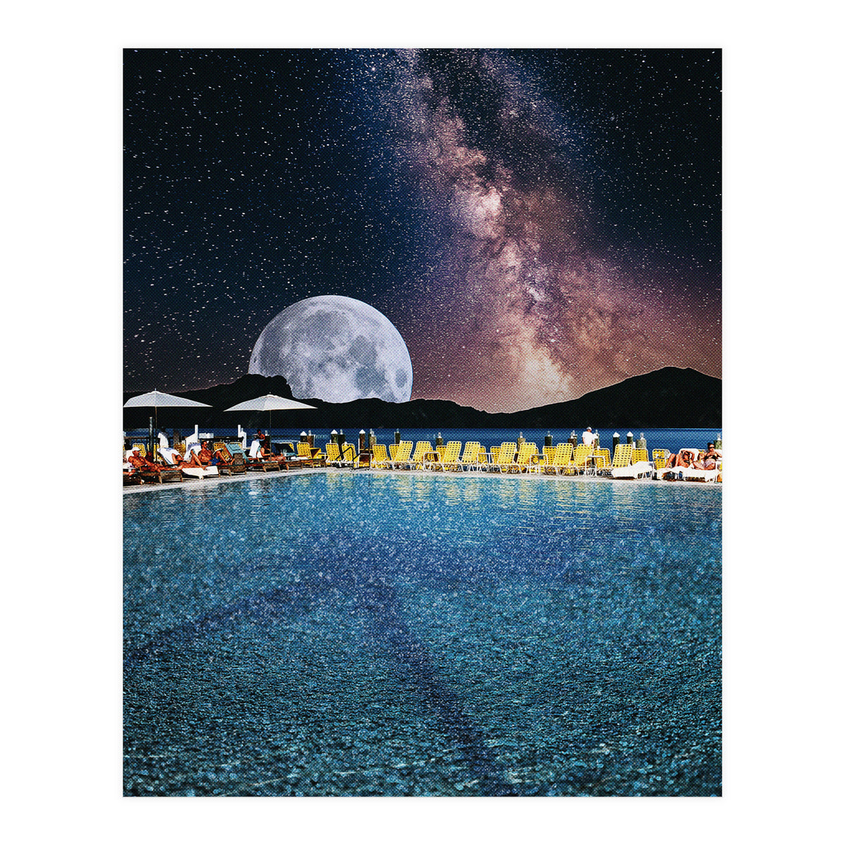 Poolside (Print Only)
