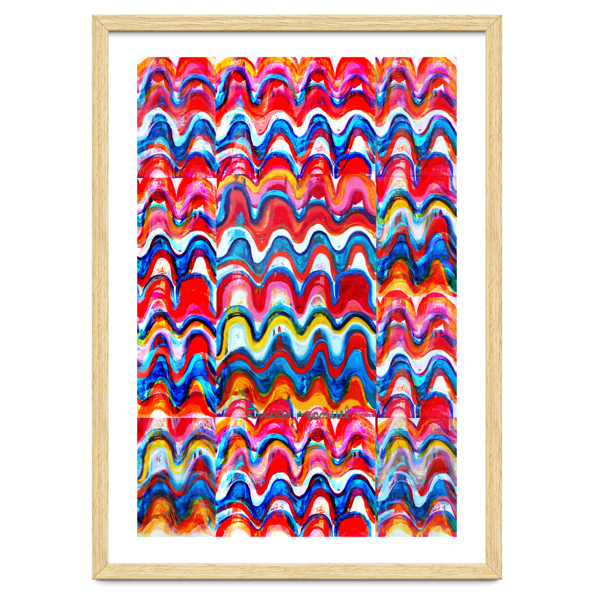 Pop abstract color full