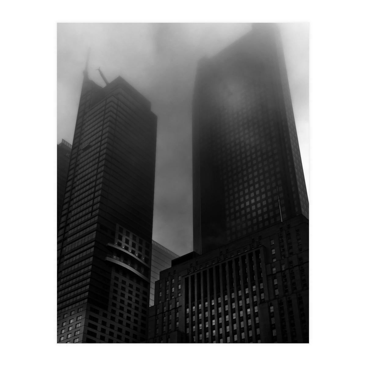 Downtown Toronto Fogfest No 2 (Print Only)
