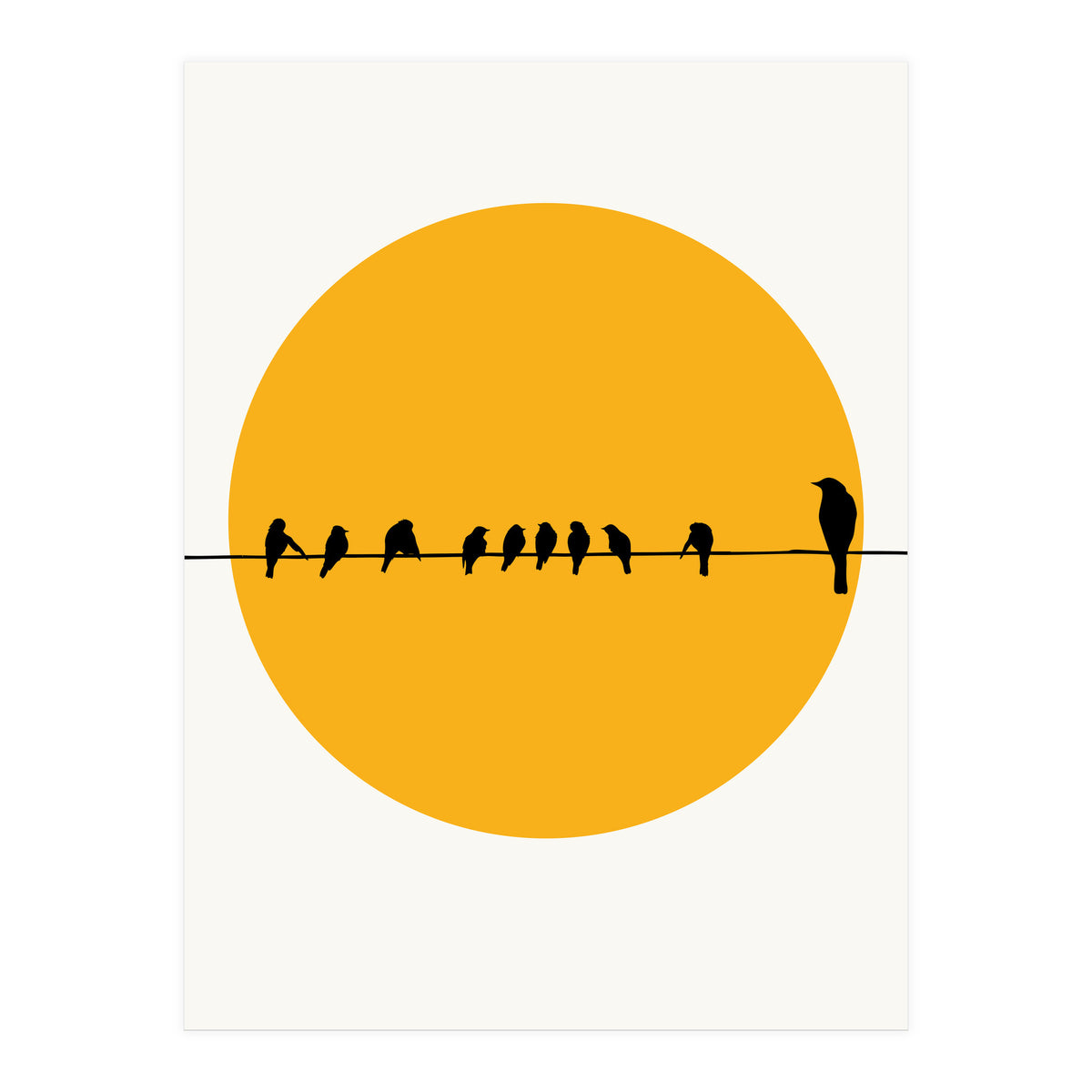 Birds Family (Print Only)