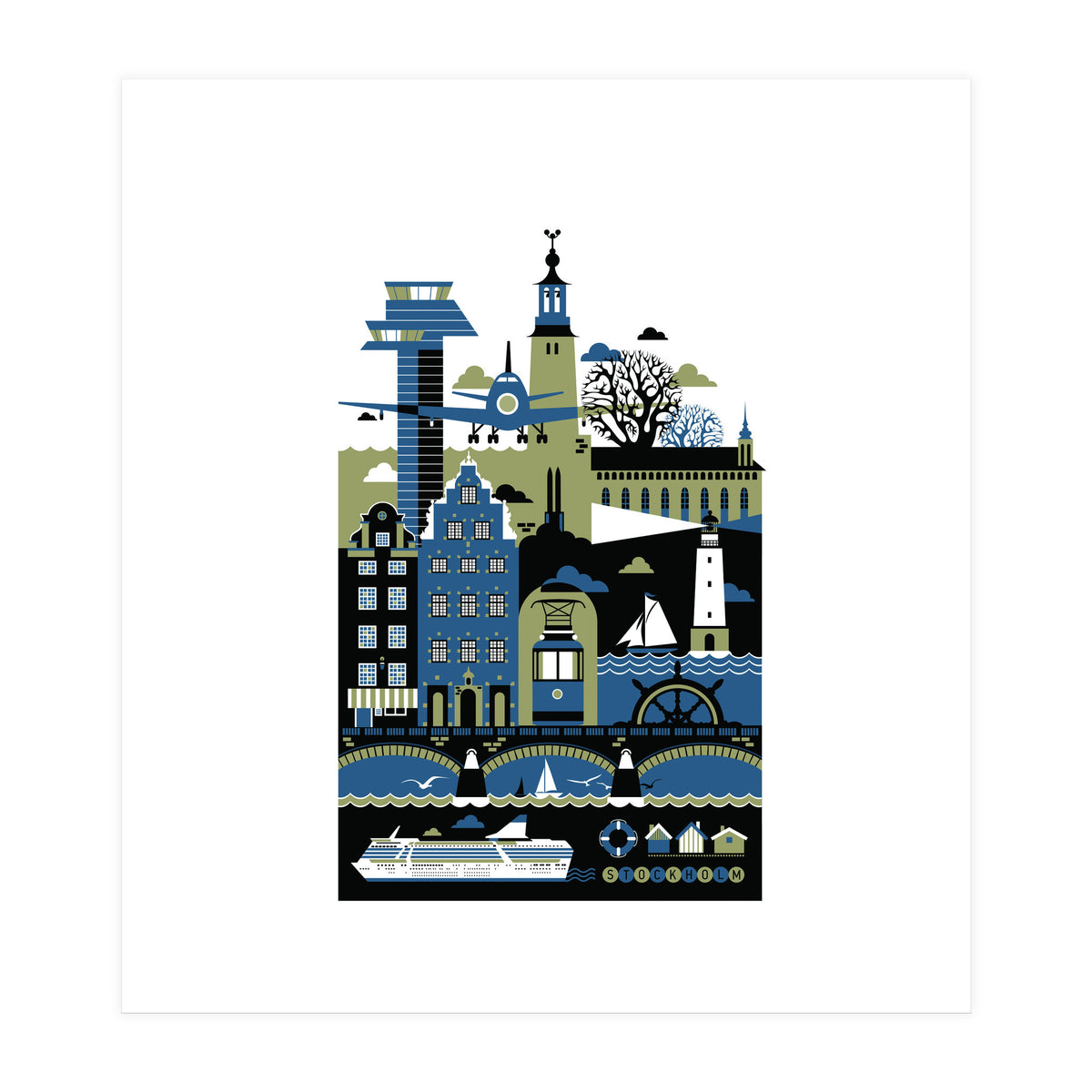 Stockholm (Print Only)