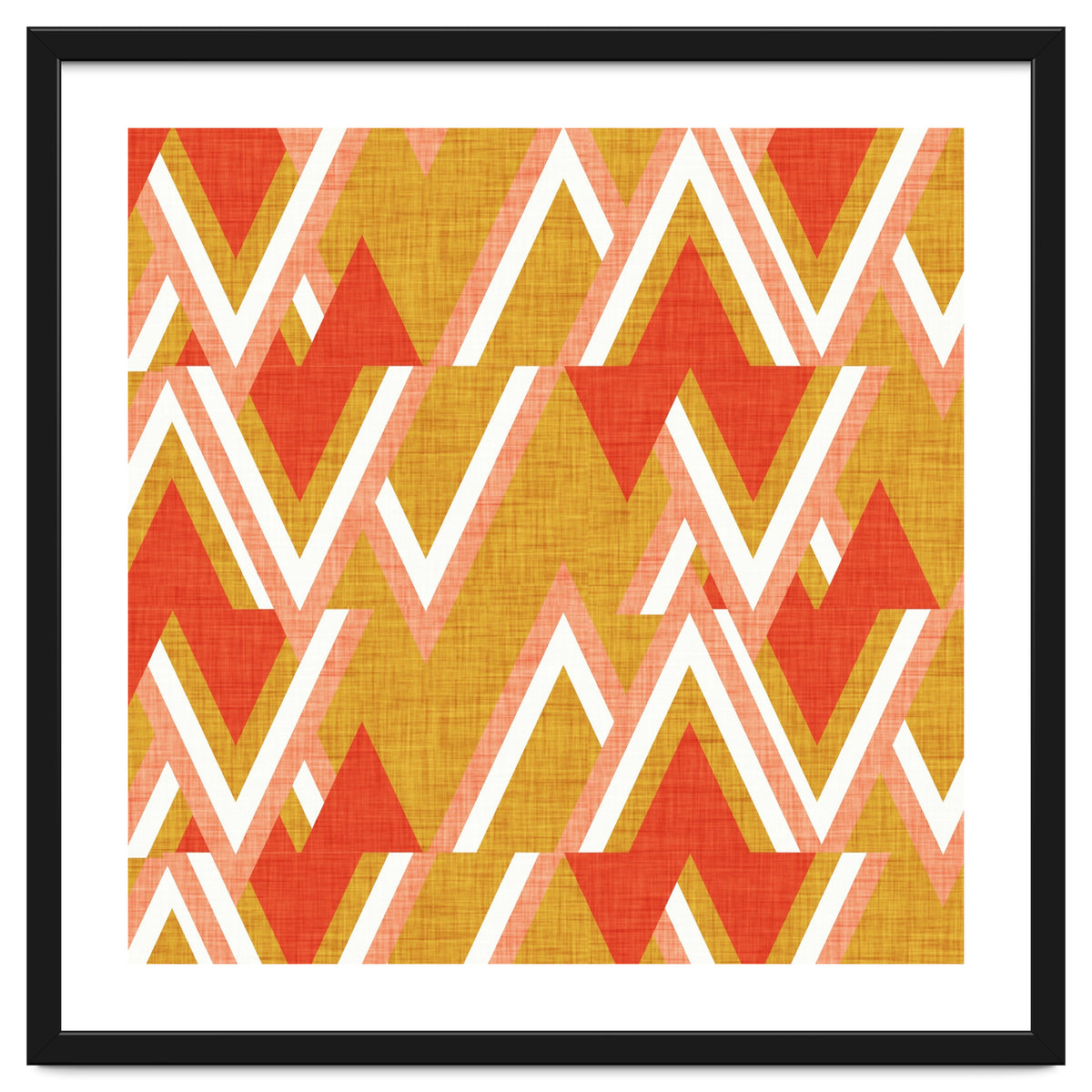 New Mid Mod Woods Mustard