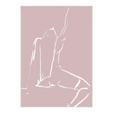 Seated Woman Pink (Print Only) thumbnail