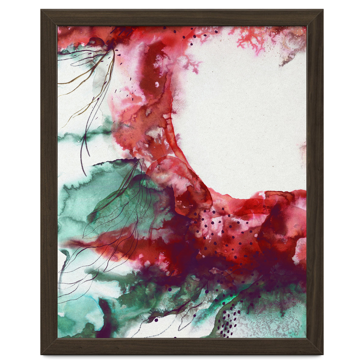 Abstract floral explosion