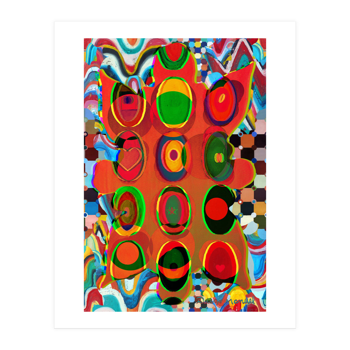 Pop Abstract 2023 Tapiz 101 (Print Only)