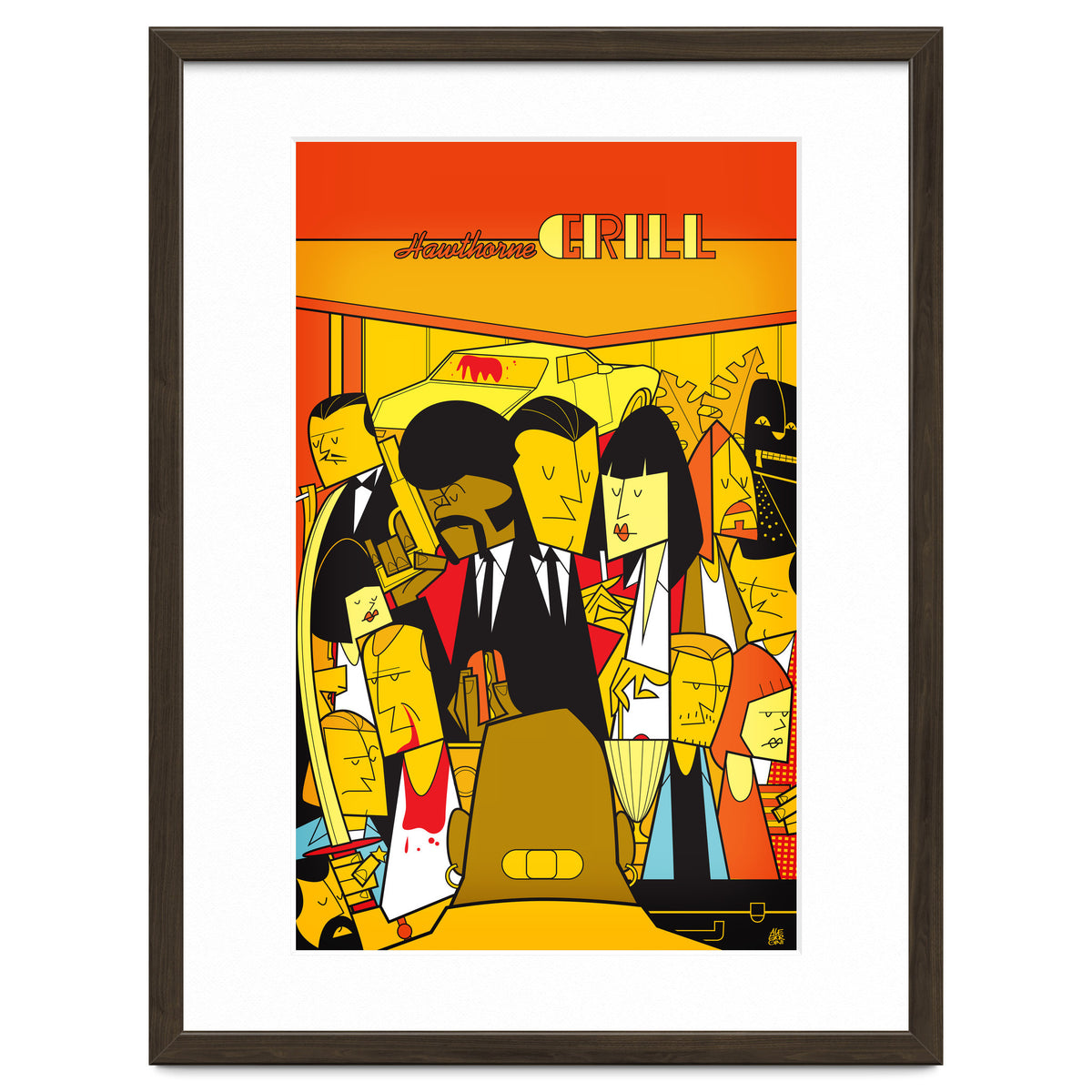 Pulp Fiction Alternative Movie Poster