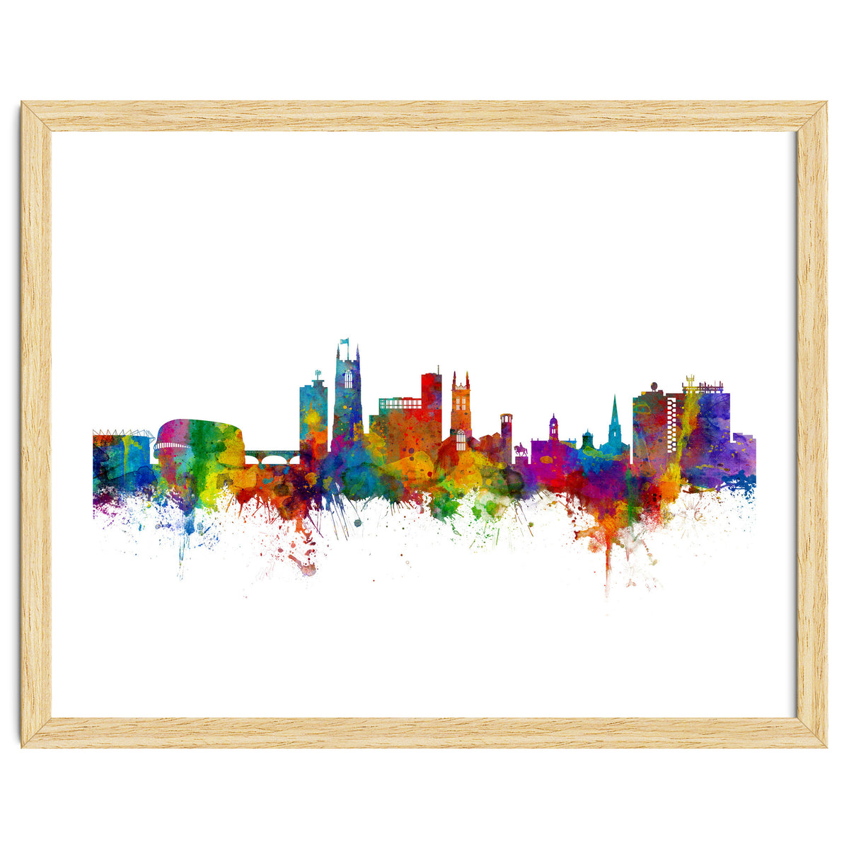 Derby England Skyline