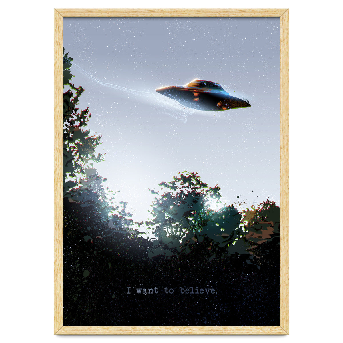 I Want To Believe Displate
