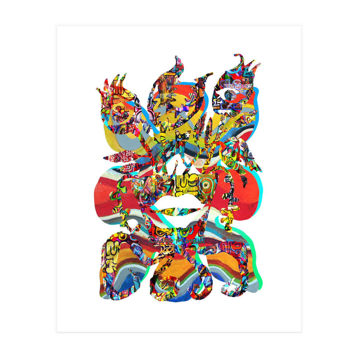 Pop Abstract 2023 127 Copia (Print Only)