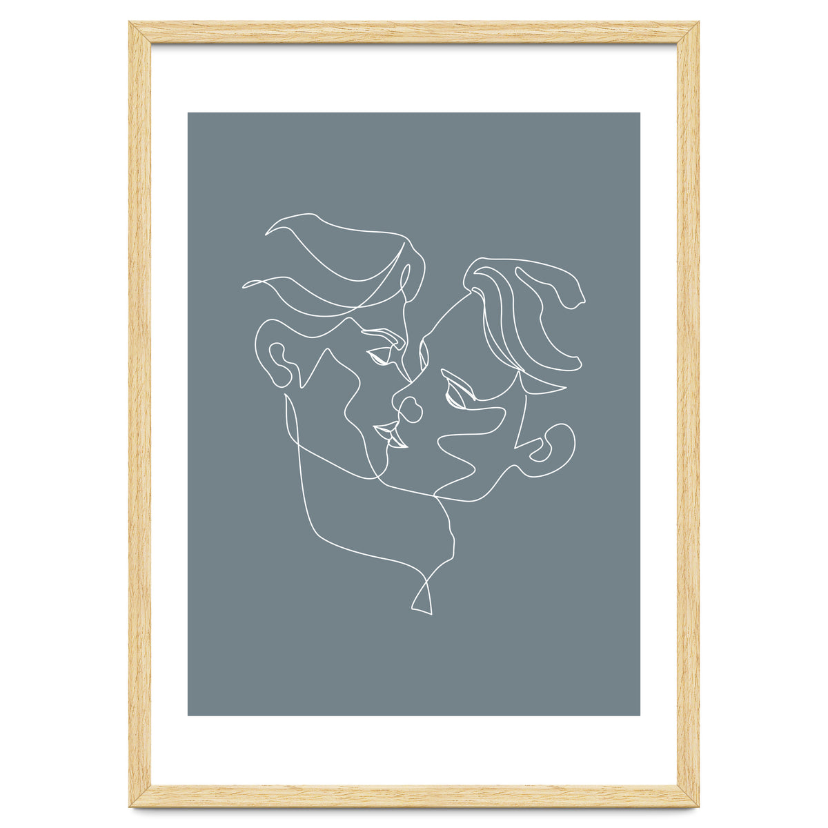 gay love line art-blue