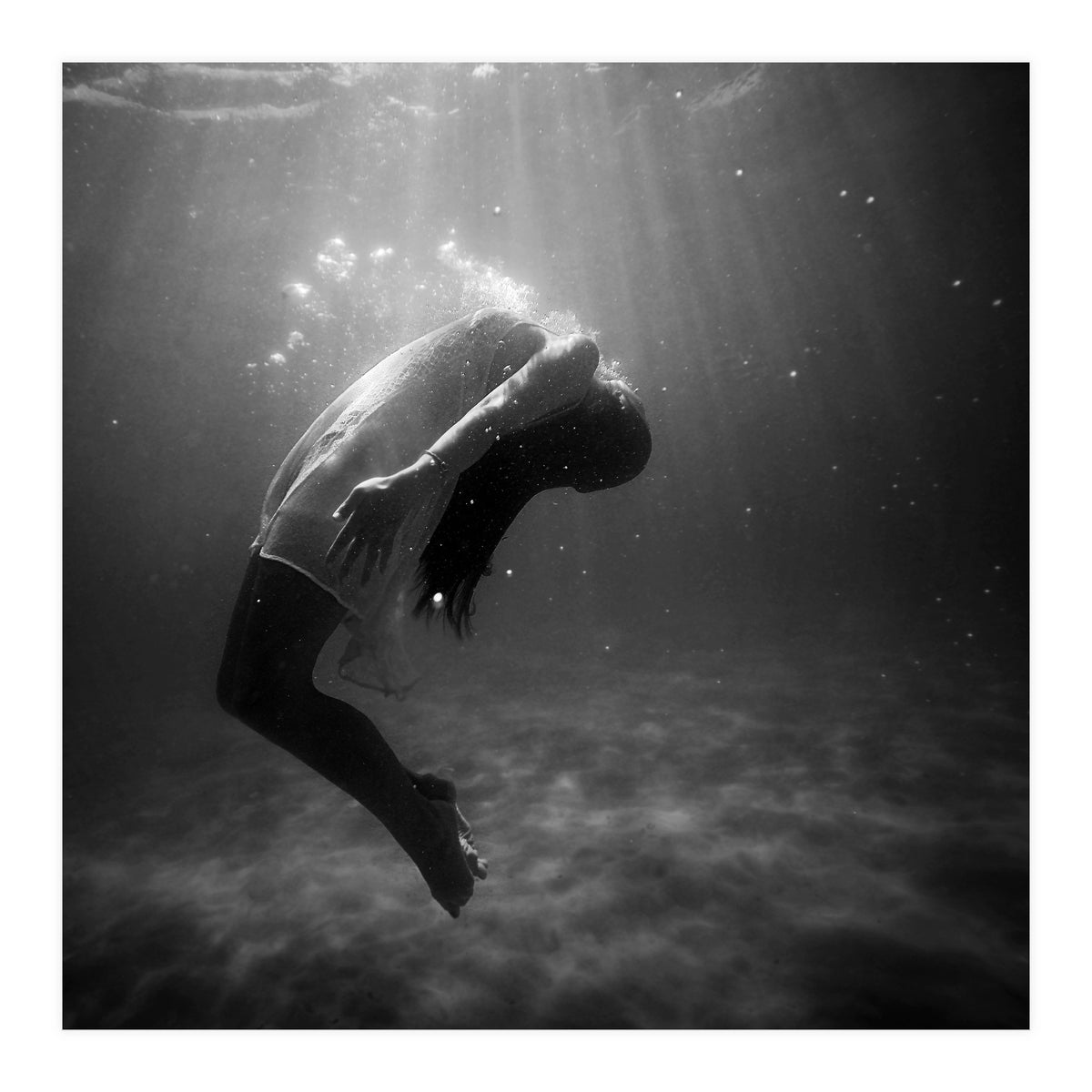 Woman Inside The Water (Print Only)