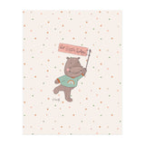 Hip Hippo Hooray (Print Only) thumbnail