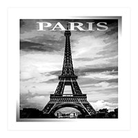 Paris France Travel Poster  (Print Only)