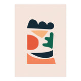Colorful Nordic Abstract Shapes (Print Only) thumbnail