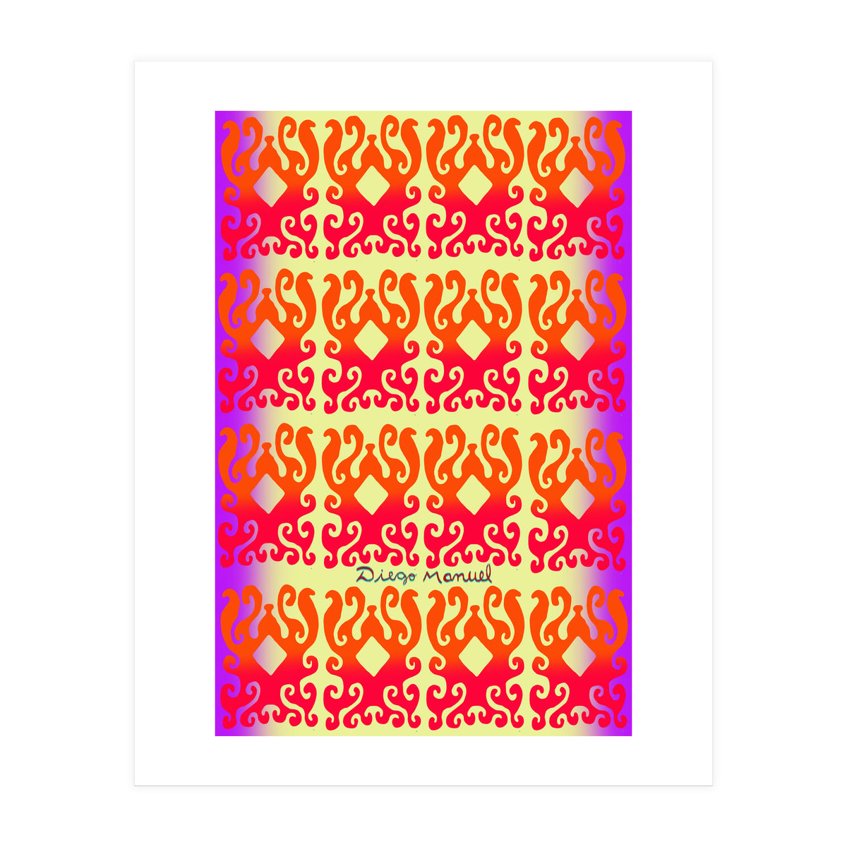 Tapiz Perfiles 2023 8 (Print Only)