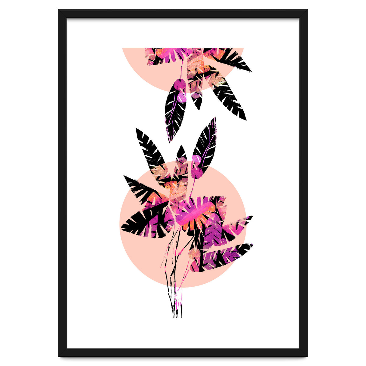 Pink Plants on Coral