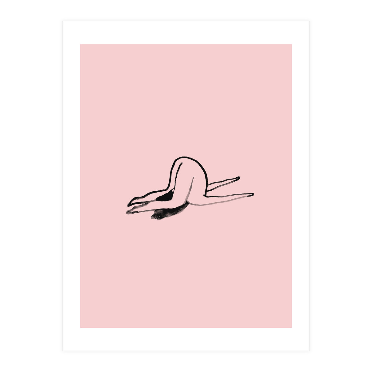 Earpressurepose (Print Only)