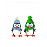 Winter Penguins (Print Only) thumbnail