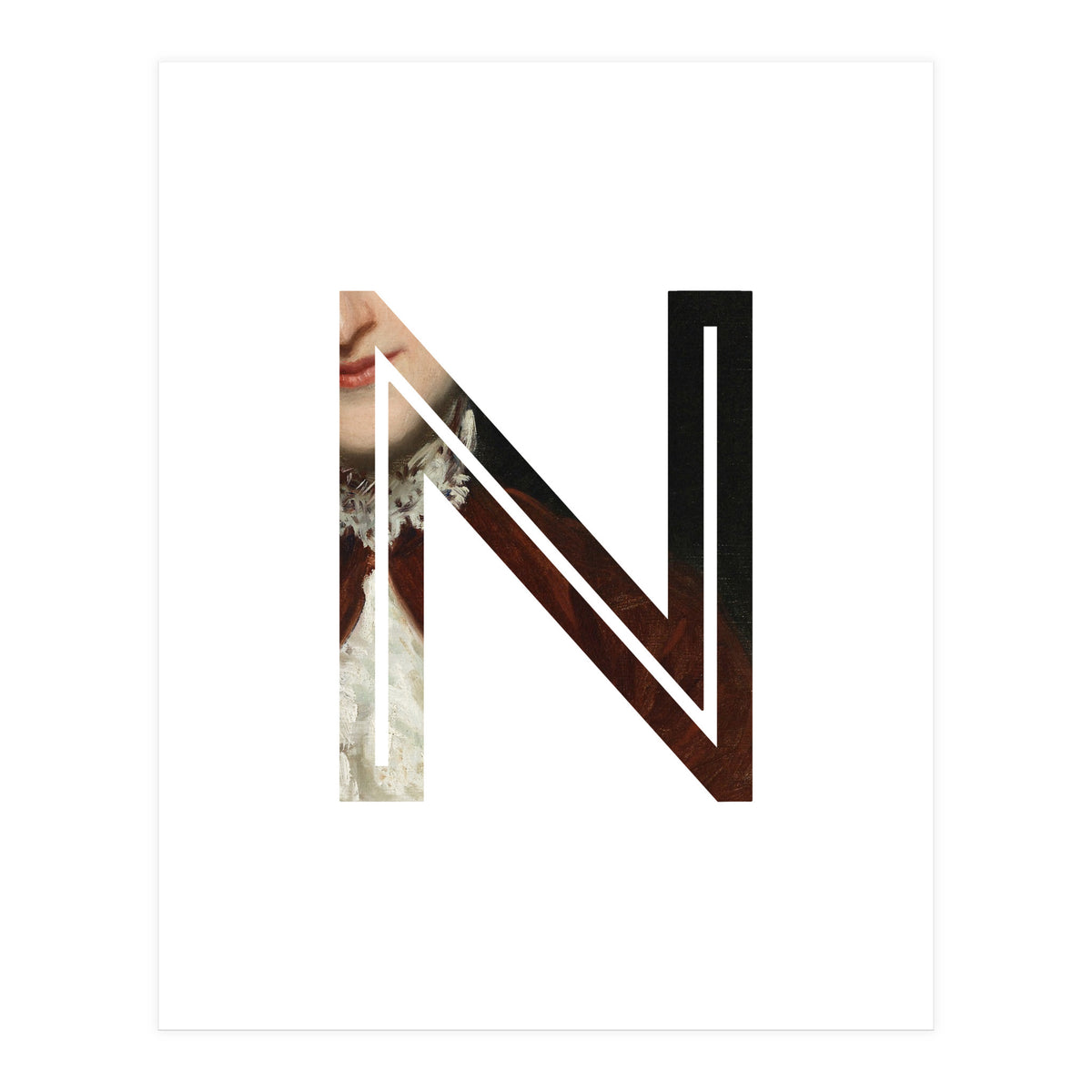 Letter N - (Impress) (Print Only)
