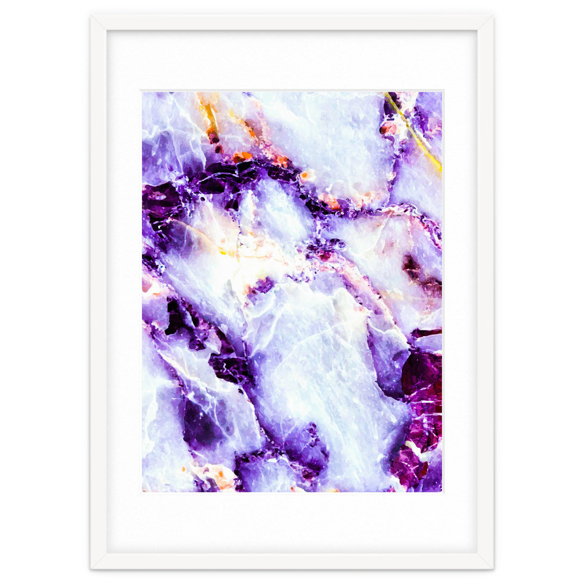 Purple marbling I