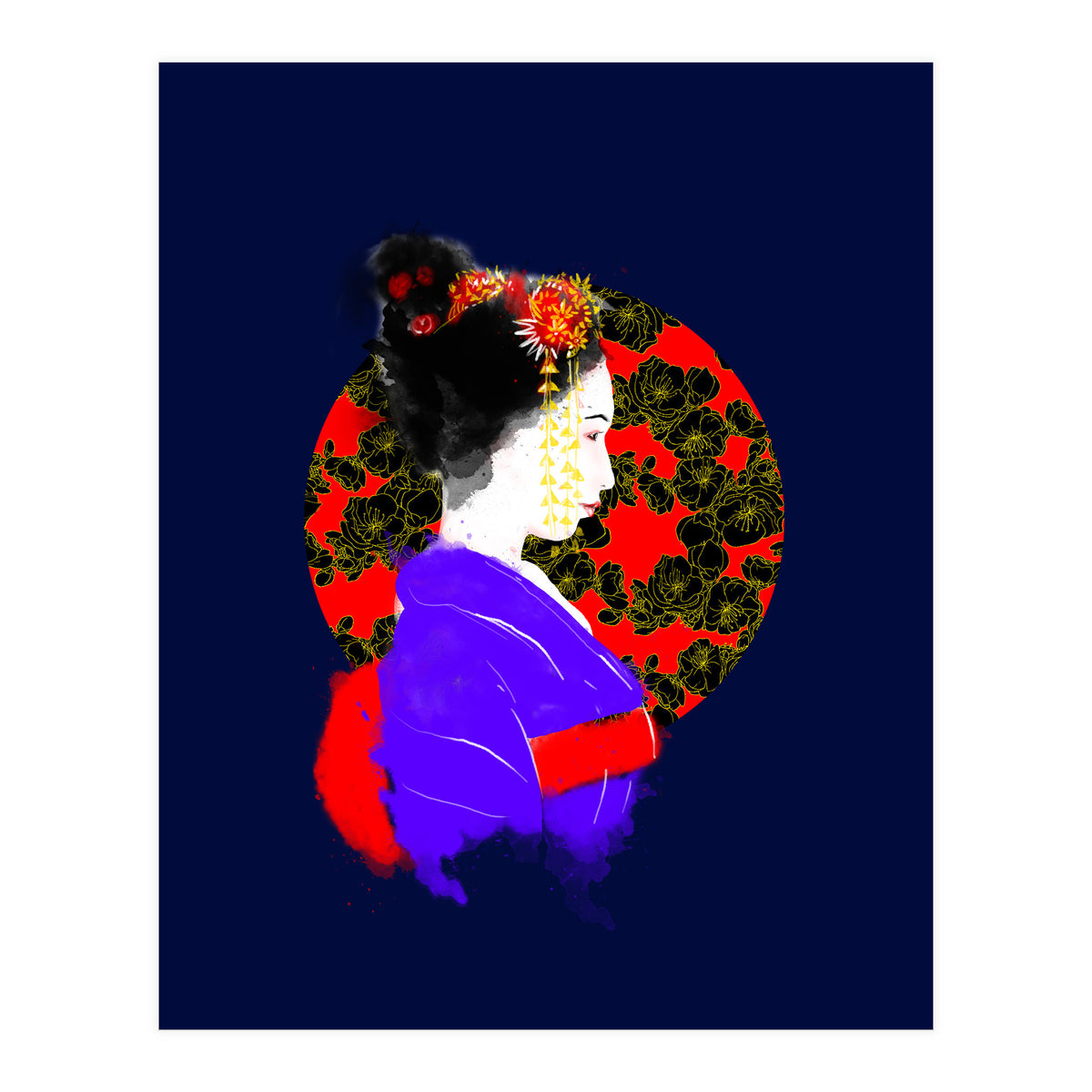 inked Geisha (Print Only)