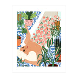 Moroccan Bath With Plants (Print Only) thumbnail