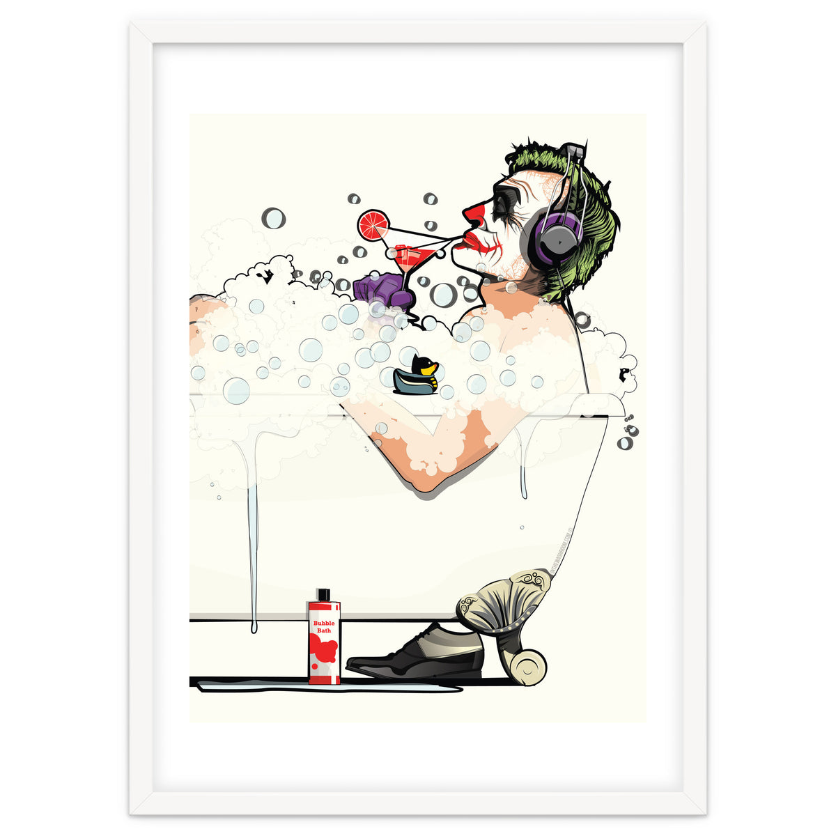 The Joker in the Bath, funny Bathroom Humour