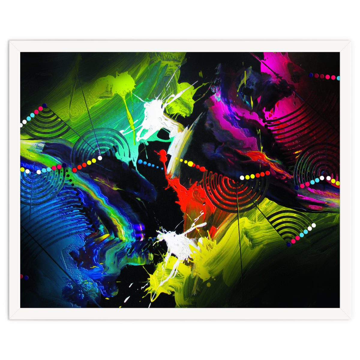 Abstract Art Britto - Qb291