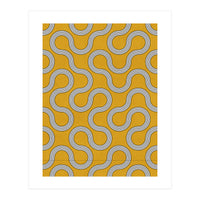 My Favorite Geometric Patterns No.31 - Mustard Yellow (Print Only)