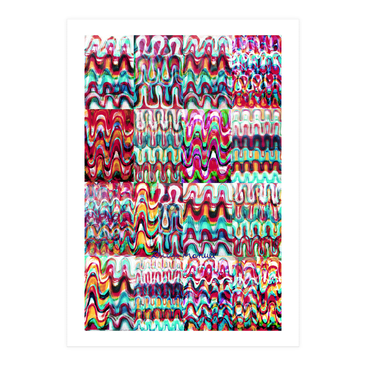 Pop abstract color full (Print Only)
