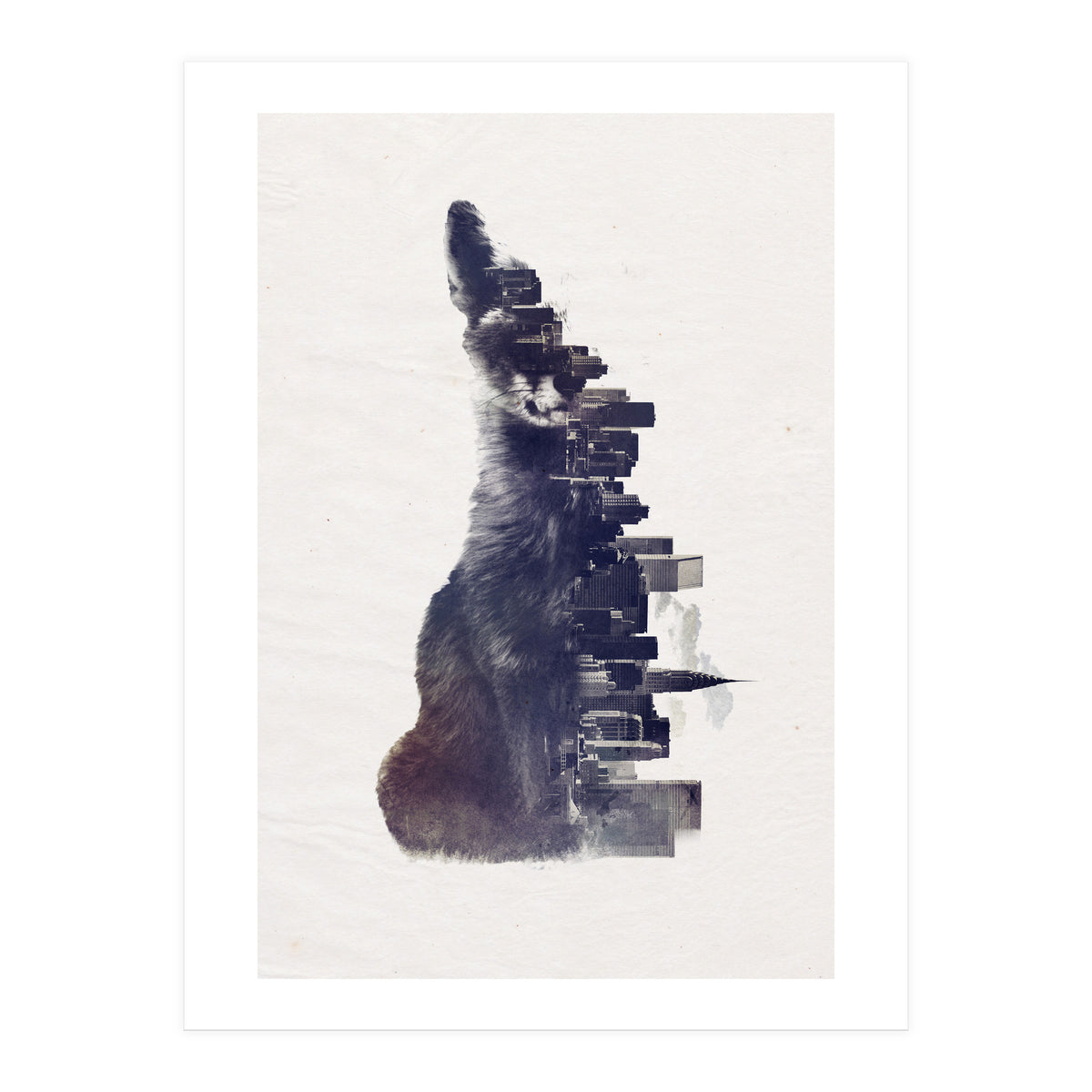 Fox From The City (Print Only)