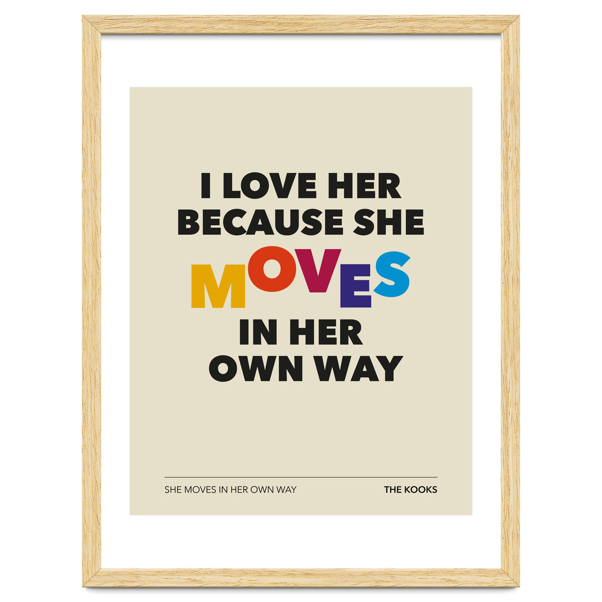 The Kooks  -She Moves In Her Own Way