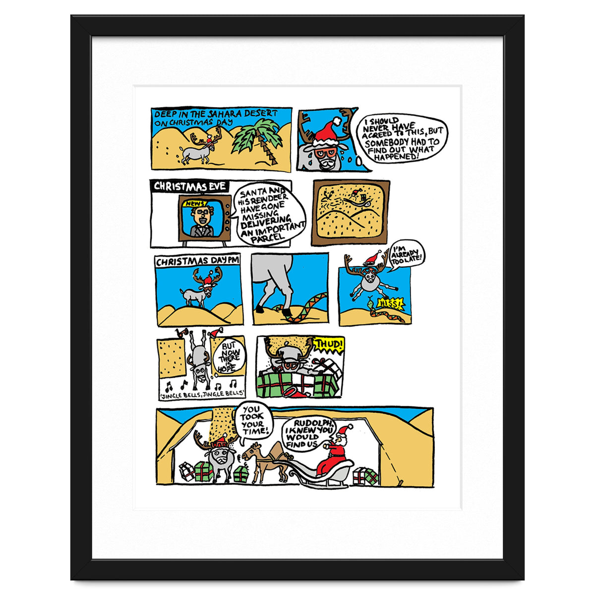 Reindeer in the Sahara