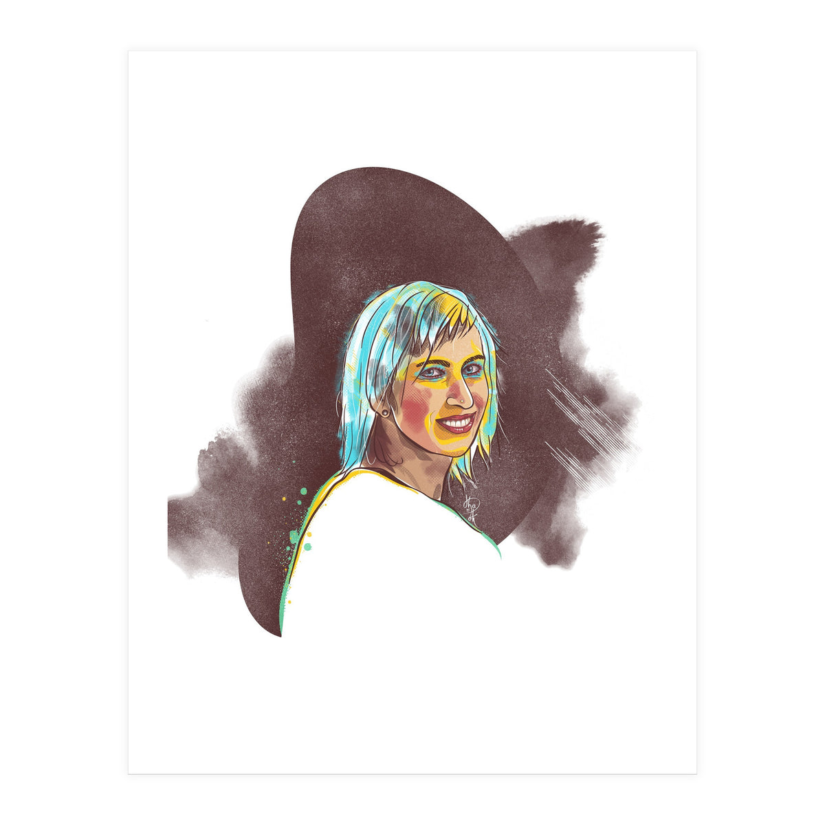 Smiling Eyes 1 (Print Only)