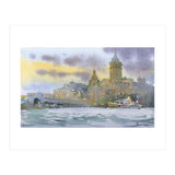 Galata Tower. Istanbul. Watercolor (Print Only) thumbnail