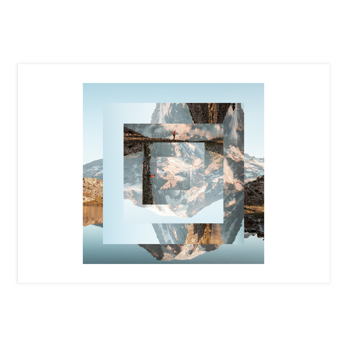 Quadratur 4 · Mountain View (Print Only)