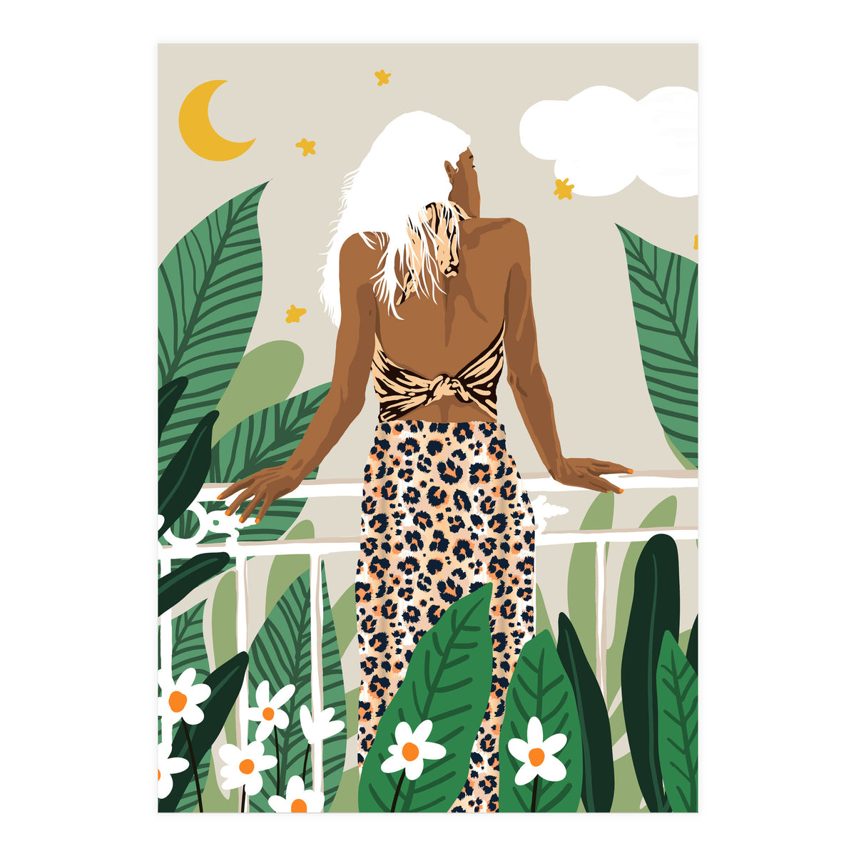 Trust the wait. Embrace the uncertainty. Enjoy the beauty of becoming. (Print Only)