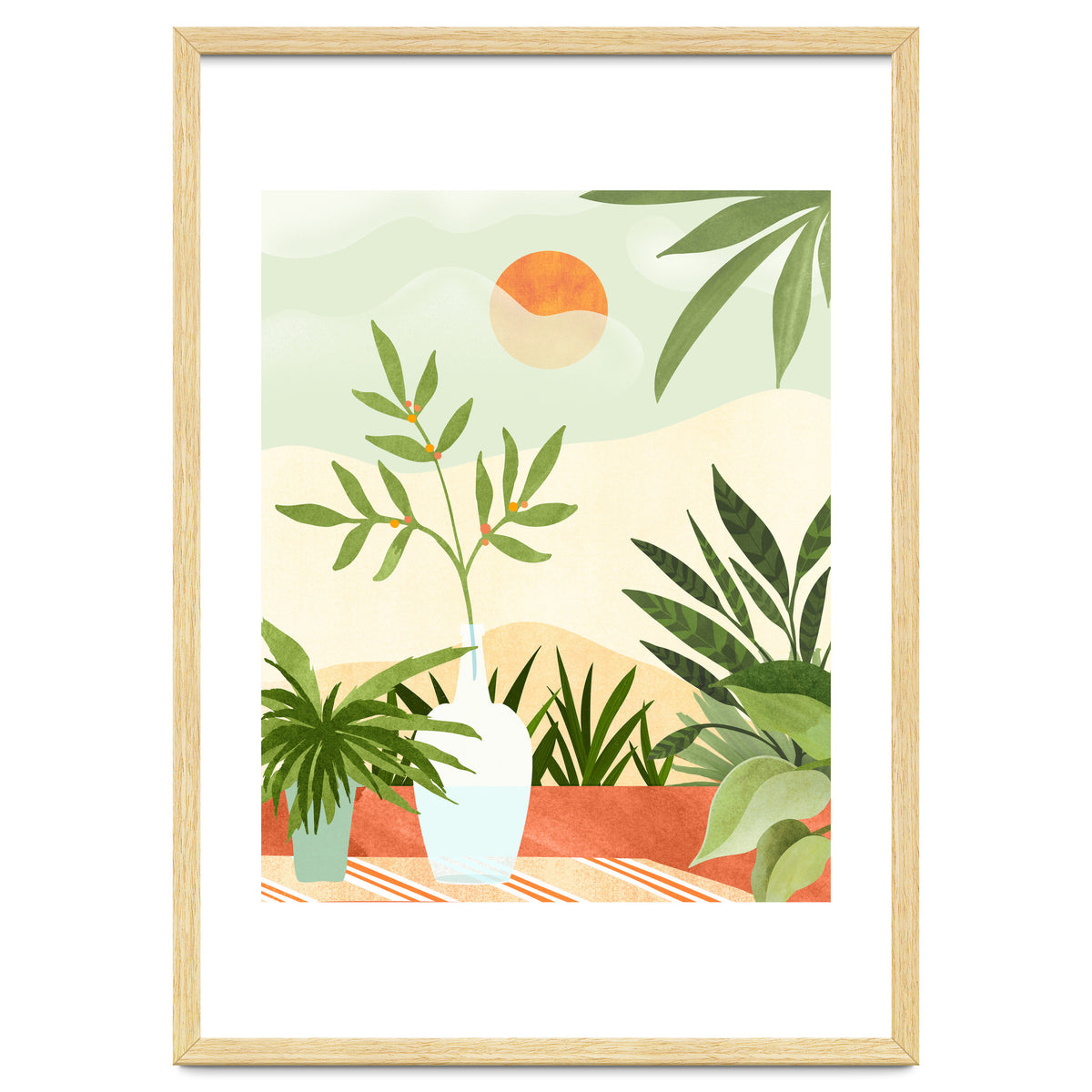 Bohemian Terrace Landscape